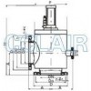 GDQ-J10(b)，GDQ-J16(b)，GDQ-J25(b)，GDQ-J32(b)，氣動活套法蘭擋板閥