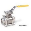 V-358S，承插焊三片式全徑球閥