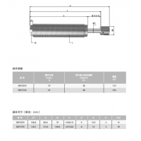 BSP2015,BSP2725，小型不可調(diào)節(jié)液壓緩沖器BSP2015~2715